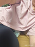 優(yōu)衣庫女裝AIRism棉混紡T恤/短袖寬松顯瘦25春夏新款474405 11 粉紅色 XL /165/92A 曬單實(shí)拍圖