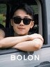 BOLON暴龍眼鏡王鶴棣同款偏光防曬百搭太陽鏡開車墨鏡男女潮BL3151C10 曬單實拍圖