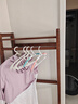 黑白木作實(shí)木衣帽架落地臥室掛衣架家用簡(jiǎn)易置物架衣服收納架儲物架衣架子 胡桃色衣帽架【實(shí)木打造】 104×42×170cm 曬單實(shí)拍圖