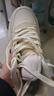 鴻星爾克女鞋高幫板鞋休閑鞋子2025春季新款木蘭2厚底復古運動(dòng)鞋女 蛋奶灰/樺木色 39 曬單實(shí)拍圖
