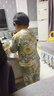 初語(yǔ)毛絨翻領(lǐng)加絨加厚牛仔外套女2024年冬季新款保暖上衣潮酷棉服 牛仔藍 S 曬單實(shí)拍圖