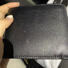 蔻馳（COACH）【品牌直供】男士短款折疊牛剖層革錢(qián)包卡包黑色CR911 曬單實(shí)拍圖