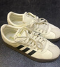 adidas T頭鞋 VL COURT復古板鞋德訓鞋男女阿迪達斯輕運動(dòng) 漢玉白/黑色/樹(shù)脂黃   42.5 曬單實(shí)拍圖
