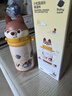 babycare兒童保溫杯嬰兒小松鼠寶寶1-3歲不銹鋼吸管水杯壺學生上學450ml 曬單實拍圖