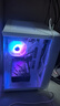 AMD銳龍 R5 9600X/RTX5060/RX9060XT 臺式機電腦主機 渲染設計繪圖整機 高端電競游戲DIY組裝電腦 配置2:9600X/RTX5060 白色海景房 曬單實(shí)拍圖