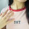中國黃金18K淡水珍珠項鏈女滿(mǎn)天星吊墜紀念日禮物送女友老婆生日實(shí)用 18k滿(mǎn)天星珍珠項鏈 曬單實(shí)拍圖