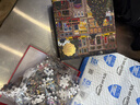 GALISON冬日燈火拼圖500片 禮品益智玩具約51×51cm不含相框(分批發(fā)貨中) 冬日燈火拼圖500片 曬單實(shí)拍圖