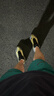 阿迪達斯YEEZY 700MNVN黑粉椰子男女時(shí)尚運動(dòng)休閑鞋GW9525 44.5碼 曬單實(shí)拍圖