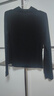 Olrain歐芮兒半高領(lǐng)莫代爾長(cháng)袖T恤女裝秋冬修身絲滑打底衫內搭女 黑色 XL 曬單實(shí)拍圖