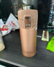 象?。╖O JIRUSHI）保溫杯不銹鋼304真空保溫彈蓋杯家用辦公男女茶水杯KZ NM香檳色 360ml 360ml 曬單實(shí)拍圖