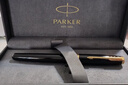 派克（PARKER）簽字筆 國慶中秋節禮物 AI定制賀卡 卓爾麗雅黑金夾寶珠筆+木制禮盒（咨詢(xún)客服更優(yōu)惠） 曬單實(shí)拍圖