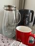 富光耐熱玻璃杯大容量涼水壺冷水杯家用玻璃水壺茶壺涼水杯餐杯果汁杯 2000ml家居壺+2只冰紋杯 曬單實(shí)拍圖