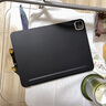 言臣適配ipad保護殼ipad pro2025保護殼磁吸筆槽全包ipad11保護套輕薄親膚智能皮套air7液態(tài)硅膠外殼 【曜石黑】親膚觸感-輕薄便攜-贈品牌鋼化膜 iPad Pro 2025版（11英寸） 曬單實(shí)拍圖