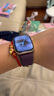 Apple/蘋(píng)果 Watch Series 10 智能手表GPS款42毫米玫瑰金色鋁金屬表殼梅子色回環(huán)式運動(dòng)表帶MX1X3CH/B 曬單實(shí)拍圖