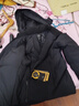 龍牙【張譯同款】【補貨速搶】二代隱熾夾克鵝絨羽絨服冬季高端保暖 極夜黑 M 175/96A 曬單實(shí)拍圖