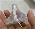 舒嬰奶瓶專(zhuān)用奶嘴自然流暢防嗆嬰兒7個(gè)月以上寶寶仿母乳硅膠十字孔 曬單實(shí)拍圖