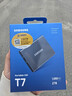 三星（SAMSUNG） 2TB Type-c USB 3.2 移動固態(tài)硬盤（PSSD） T7 灰色 NVMe傳輸速度1050MB/s 手機(jī)直連筆記本外接 曬單實拍圖