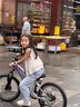 KinderKraftKK兒童自行車(chē)4-6-12歲學(xué)生單車(chē)青少年男女孩生日禮物山地車(chē)20寸紫 曬單實(shí)拍圖