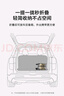京東京造 戶(hù)外露營(yíng)車(chē) 折疊收納營(yíng)地車(chē)小推車(chē)拖車(chē) 野餐擺攤出行裝備 沙石色 曬單實(shí)拍圖