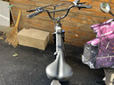 正步折疊電動(dòng)車(chē)復古電動(dòng)自行車(chē)鋰電新國標電助力自行車(chē)代步越野助力車(chē)電瓶車(chē)單車(chē) 曜巖黑/約50-60KM/7速/四連桿 曬單實(shí)拍圖