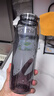特百惠（Tupperware）樂(lè )活750ml水杯大容量塑料杯密封防漏運動(dòng)茶杯學(xué)生兒童辦公水壺 樂(lè )活都市灰 750ml 曬單實(shí)拍圖