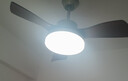 惠普中古風(fēng)扇燈2025新款大氣復古吊扇燈客廳餐廳胡桃木色帶燈風(fēng)扇吊燈 1級能效-3葉36寸-無(wú)極調光 曬單實(shí)拍圖