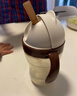 世喜兒童吸管杯奶瓶1-3歲大寶寶學(xué)飲水杯嬰兒PPSU牛奶杯外出重力球 曬單實(shí)拍圖