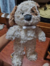 名創(chuàng  )優(yōu)品（MINISO）吉梨尼尼乖乖坐姿公仔毛絨玩具玩偶娃娃抱枕小狗娃娃生日禮物女 曬單實(shí)拍圖