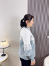 恒源祥媽媽婚宴衣服秋冬毛衣新款兩件套針織開(kāi)衫中老年女裝婚宴外套洋氣 藍色 M 【建議90-105斤】 曬單實(shí)拍圖