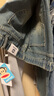 大嘴猴（paul frank）牛仔褲男士秋季美式復古褲子男寬松休閑褲男褲 復古藍色 XL 曬單實(shí)拍圖