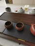 尊壺紫砂茶杯品茗杯功夫茶具配件主人杯建盞小茶碗 2只裝蘭草杯80ml 曬單實(shí)拍圖