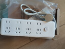 【京東物流】家用智能排插米用家用USB插座板插線板電源多功能開關(guān)插排接線板插板 28孔【8插位 0.8米】 曬單實拍圖