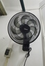 美的（Midea）電風(fēng)扇商用壁扇壁掛式風(fēng)扇工業(yè)工程扇家用搖頭轉頁(yè)扇餐廳客廳安靜低音 FWA35WAR【七葉遙控 行業(yè)TOP】 家用壁掛式 曬單實(shí)拍圖