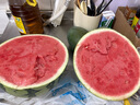 【產(chǎn)地直采】麒麟奶油西瓜1粒4kg 曬單實(shí)拍圖