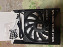 Thermalright(利民)  TL-C12015 12cm薄款機箱散熱風(fēng)扇 15mm風(fēng)扇  4PIN PWM 1500 轉速 S-FDB V2軸承 曬單實(shí)拍圖