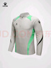 卡爾美（KELME）半拉鏈長(cháng)袖運動(dòng)套頭衫男士跑步訓練足球衛衣 天空灰 L 曬單實(shí)拍圖