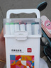 得力（deli）24色兒童學(xué)生圓桿丙烯馬克筆桶裝水彩筆生日禮物防水手繪咕卡熒光記號筆涂鴉HM353學(xué)生開(kāi)學(xué)禮物 曬單實(shí)拍圖