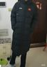 李寧長(cháng)款羽絨服帶國旗羽毛球系列男女同款冬鴨絨運動(dòng)上衣 25新品 黑色 XL (180) 曬單實(shí)拍圖