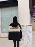 UKMR夾棉服休閑加厚外套女春秋冬季2025新款二棉衣薄棉襖棒球服 黑色(常規(guī)) S 【建議85-100斤】 曬單實(shí)拍圖