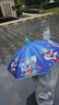 咕咕象（guguxiang）兒童雨傘小男孩子幼兒園小朋友上學(xué)專(zhuān)用女男童寶寶奧特曼長(cháng)柄傘 反光條黑膠款 1把 曬單實(shí)拍圖