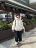 工裝派克羽絨棉服女冬季新款2025年毛領(lǐng)保暖外套寬松加厚短款棉衣 淺灰色 【蓬松保暖不跑棉】 L 【推薦111-125斤】 曬單實(shí)拍圖