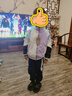 童然小學(xué)生校服幼兒園園服班服運動會套裝畢業(yè)拍照春秋四件套沖鋒衣套 三件套團 130 曬單實拍圖