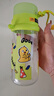 babycare兒童水杯夏季吸管杯學(xué)飲杯免擰戶(hù)外運動(dòng)直飲幼兒園上學(xué)水壺-青色 曬單實(shí)拍圖