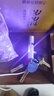 WAIORD威沃德迷你鑰匙扣手電筒edc小型便攜強光充電戶(hù)外維修工作探照燈 極光銀【頂配款】點(diǎn)煙+頂部破窗 曬單實(shí)拍圖