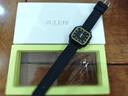 聚利時(shí)（Julius）手表女多巴胺禮物學(xué)生運動(dòng)夜光橡膠防水石英腕表黑金色JA-1491G 曬單實(shí)拍圖