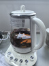 北鼎【無(wú)膠水】養生壺中藥壺多功能養生壺迷你玻璃煮茶器煮茶壺燒水壺1.5L K123本白色 曬單實(shí)拍圖