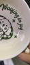 奶油修狗一人食餐具四件套高顏值釉下彩陶瓷泡面碗手柄碗飯碗勺筷 奶油旺（手柄碗） 1件套 曬單實(shí)拍圖