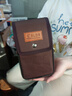 察今牛津布手機包男穿皮帶手機袋橫豎款耐磨防水手機套掛腰上工地腰包 棕色豎款7寸 曬單實(shí)拍圖