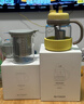 北鼎（Buydeem）新品茶水分離杯耐高溫玻璃杯便攜吸管茶杯禮物泡茶杯小鵝黃600ml 曬單實(shí)拍圖