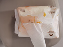 棉柔世家嬰兒綿柔巾小羊巾嬰兒柔巾寶寶干濕兩用一次性新生兒洗臉巾 小羊巾80抽*10包 曬單實(shí)拍圖